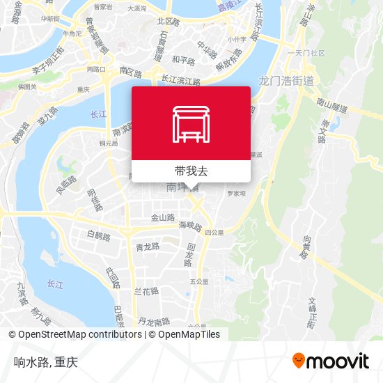 响水路地图