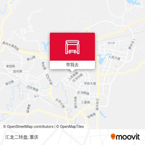 汇龙二转盘地图