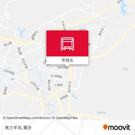 奥兰半岛地图