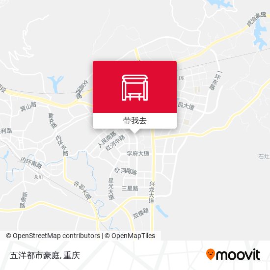 五洋都市豪庭地图