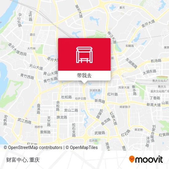 财富中心地图