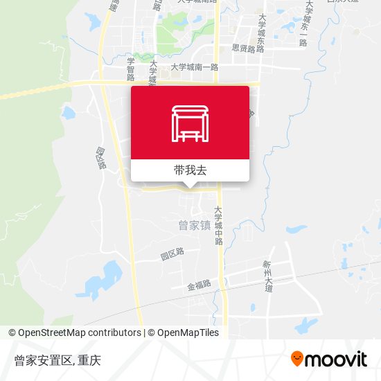 曾家安置区地图