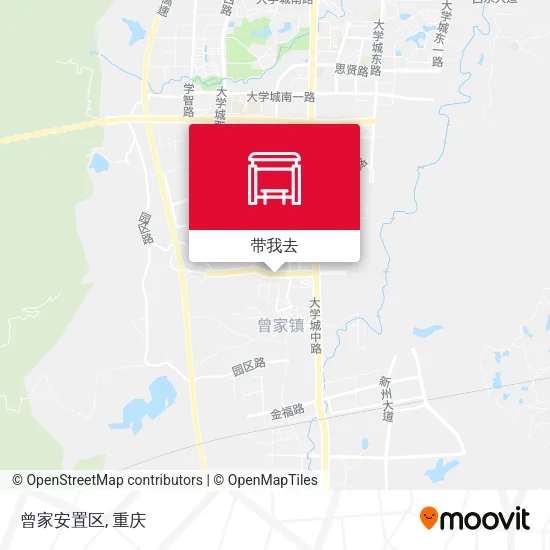 曾家安置区地图