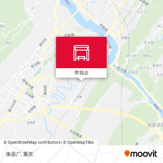 衡器厂地图