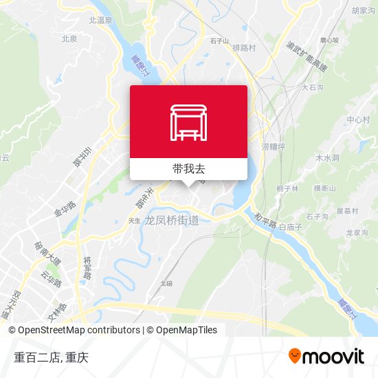 重百二店地图