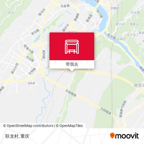 联龙村地图