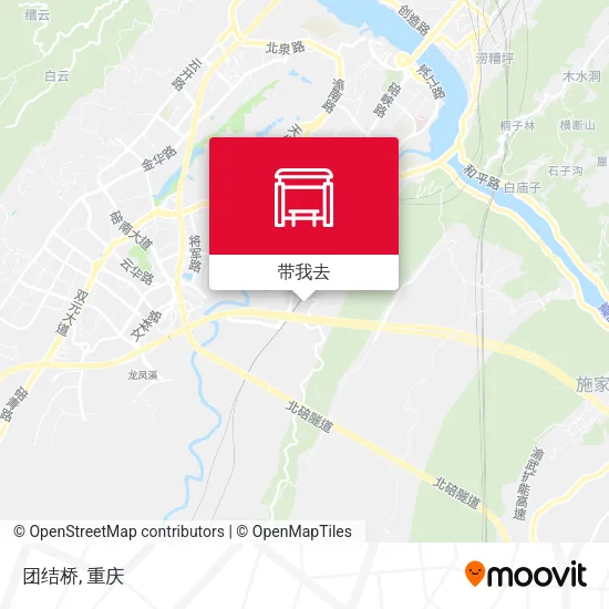 团结桥地图