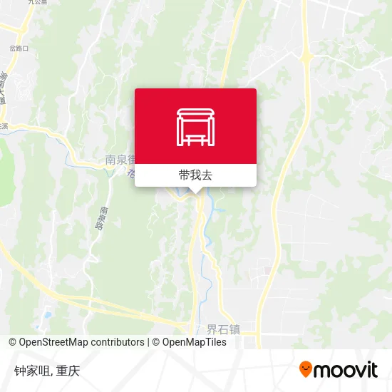 钟家咀地图