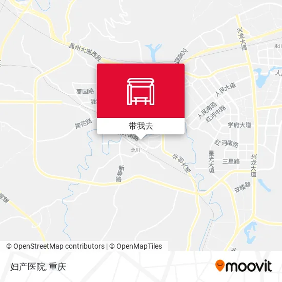 妇产医院地图