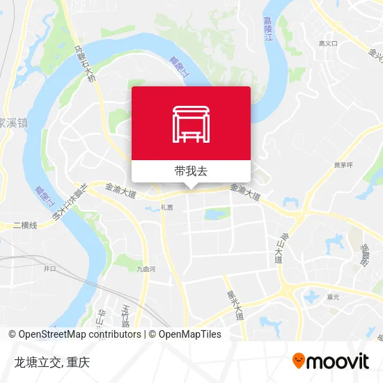 龙塘立交地图