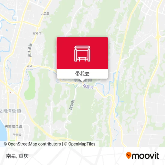 南泉地图