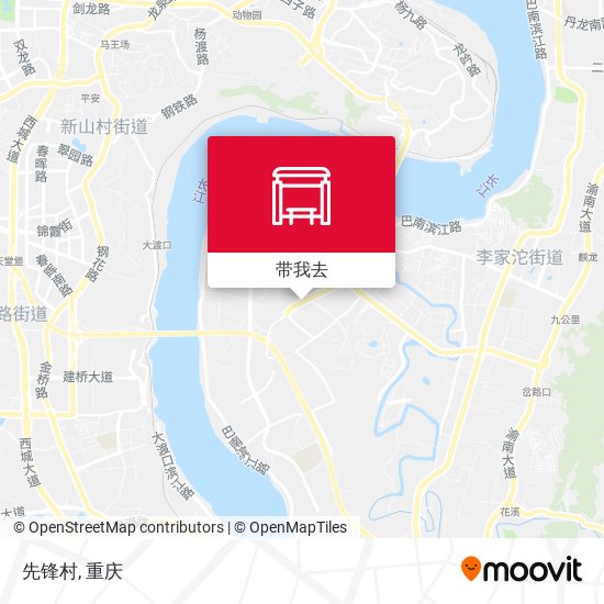 先锋村地图