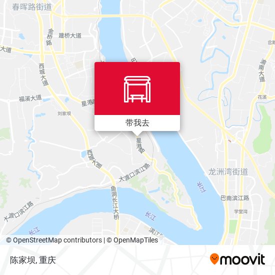 陈家坝地图
