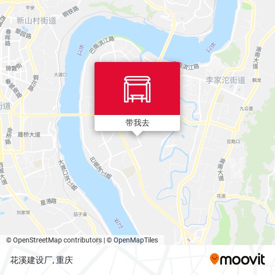 花溪建设厂地图