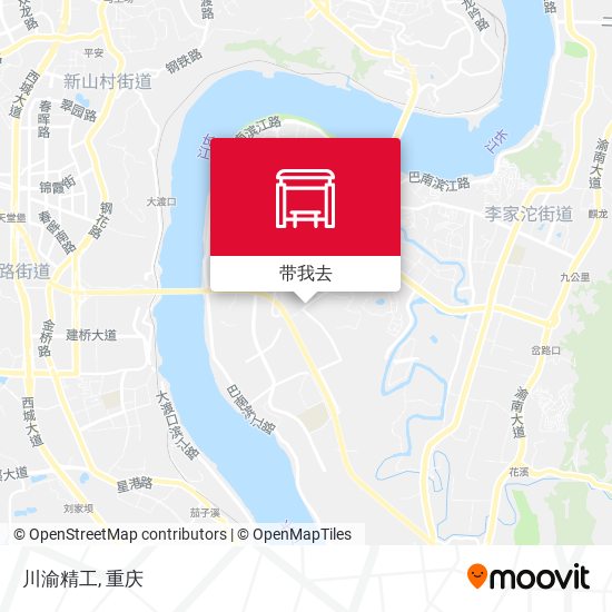 川渝精工地图