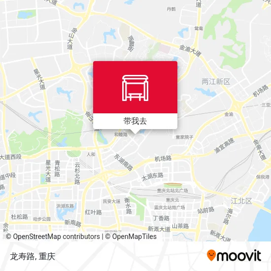 龙寿路地图