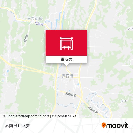 界南街1地图