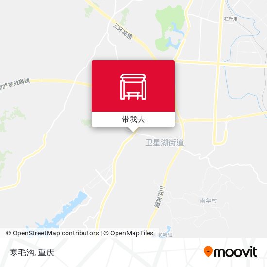 寒毛沟地图