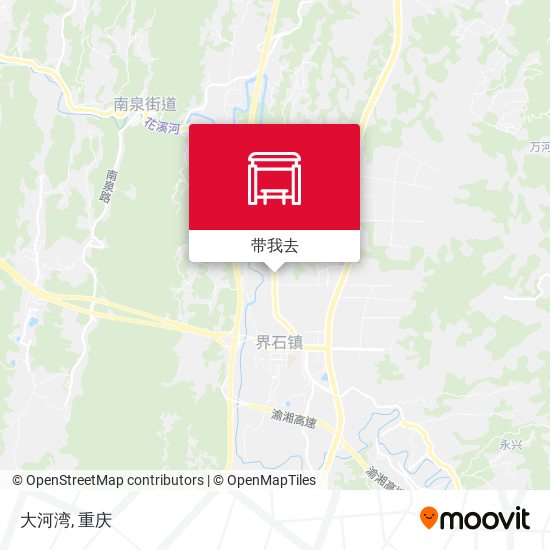 大河湾地图