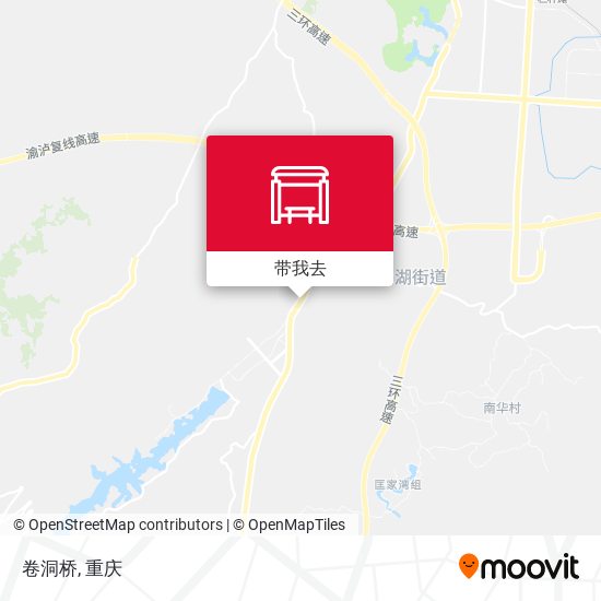 卷洞桥地图