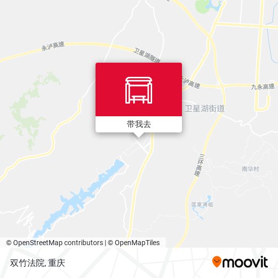 双竹法院地图