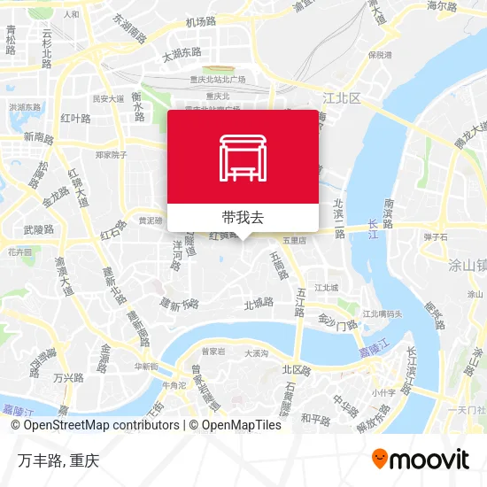 万丰路地图
