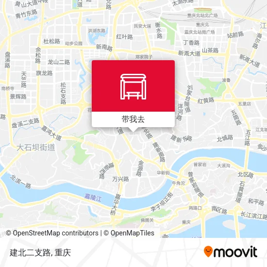建北二支路地图