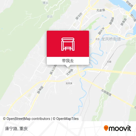 康宁路地图