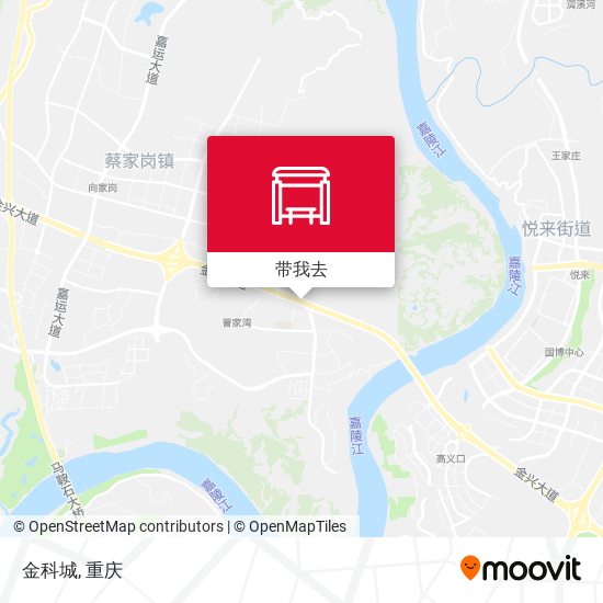 金科城地图