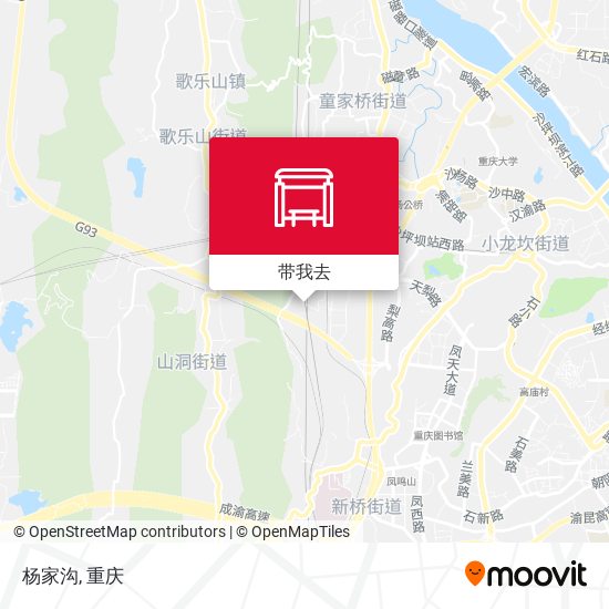 杨家沟地图