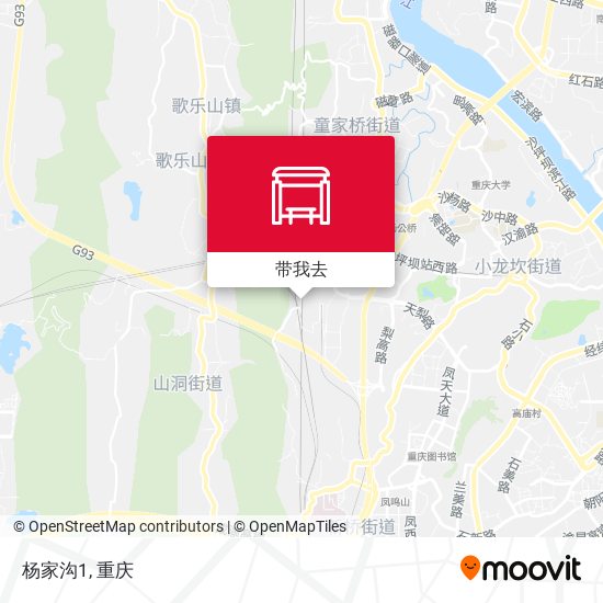 杨家沟1地图