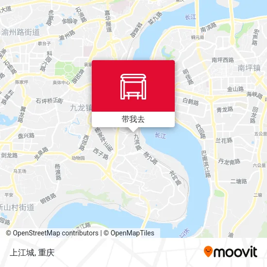 上江城地图