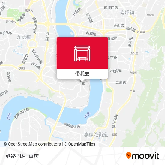 铁路四村地图
