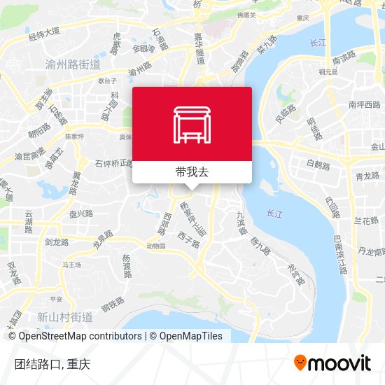 团结路口地图