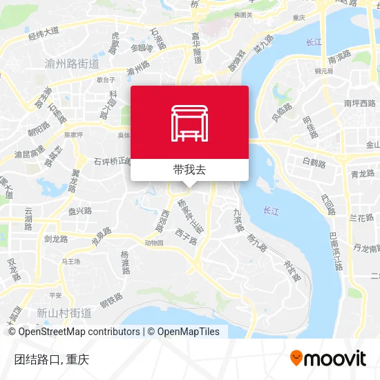 团结路口地图