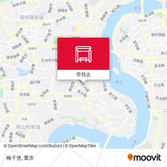梅子堡地图