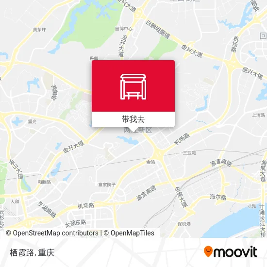 栖霞路地图