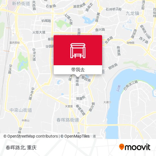 春晖路北地图