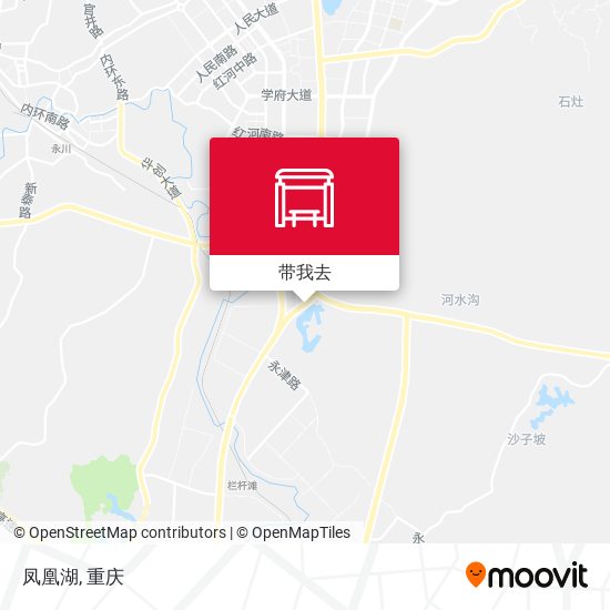 凤凰湖地图