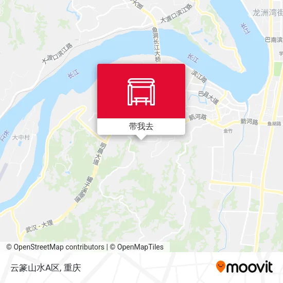 云篆山水A区地图