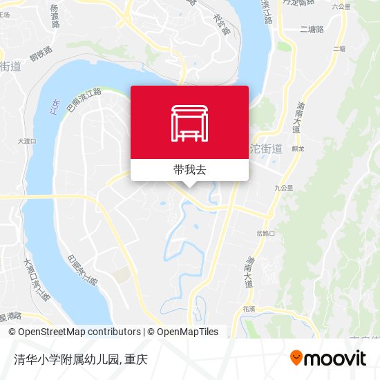 清华小学附属幼儿园地图