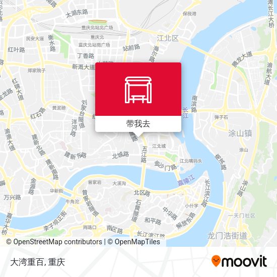大湾重百地图