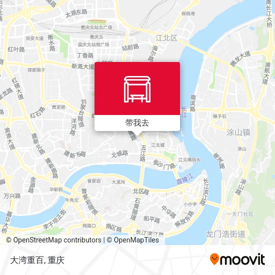 大湾重百地图