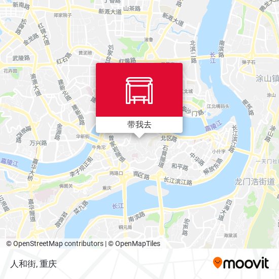 人和街地图