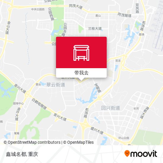 鑫城名都地图