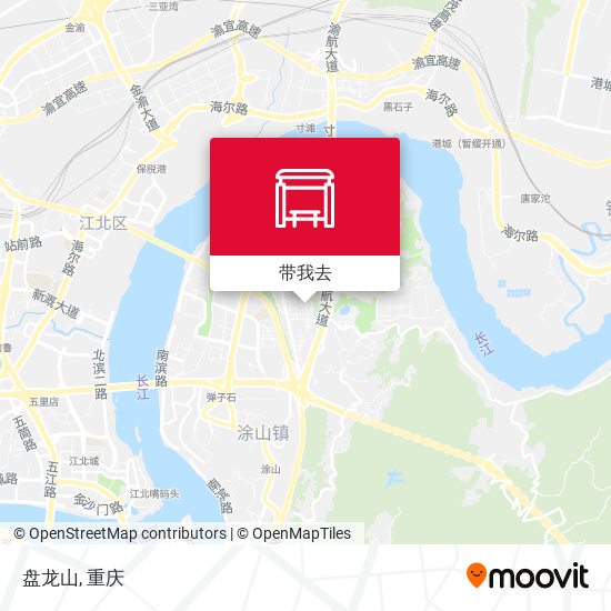 盘龙山地图