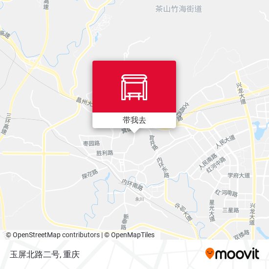 玉屏北路二号地图