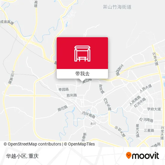 华越小区地图