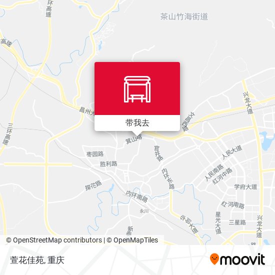 萱花佳苑地图