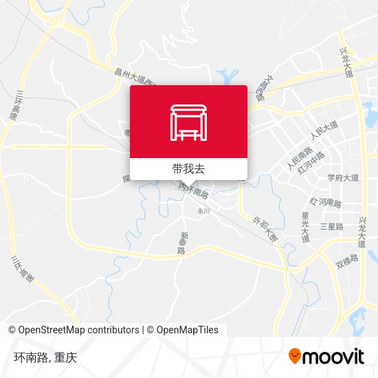 环南路地图